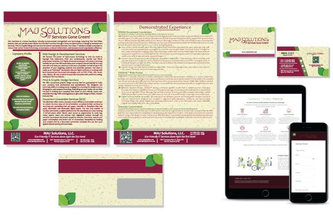 MAJ Solutions, Branding and Identity Design, We Know Branding